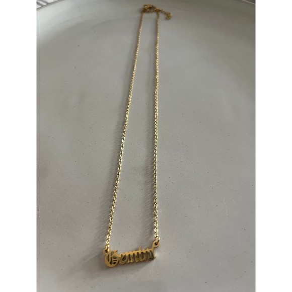 Zodiac Necklace, Horoscope Birth Star Sign Letter Astrology Constellation - Picture 3 of 4